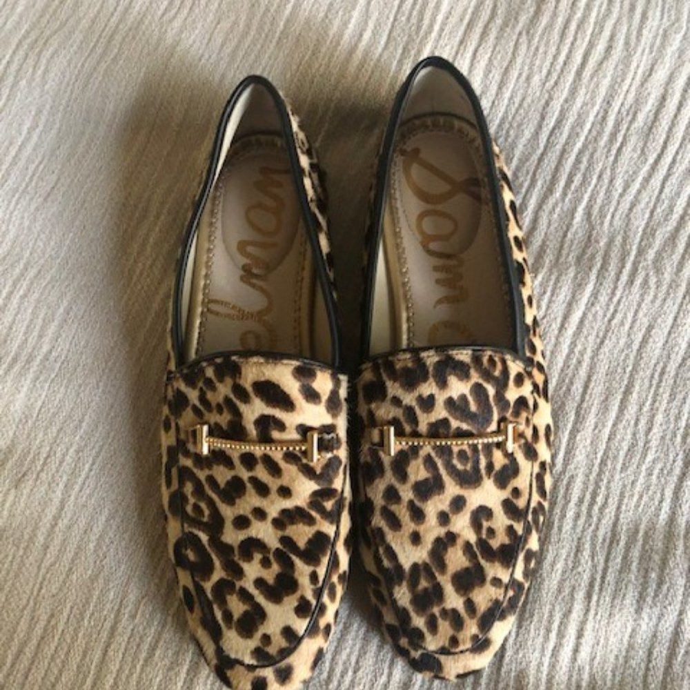 Sam Edelman Loraine Loafer Animal Print Hair